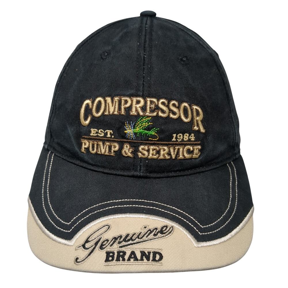 Compressor Est 1984 Pump & Service Genuine Brand Baseball Cap Black One Size CPS